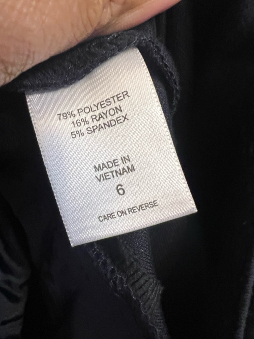 NY&Co Navy Wide Leg Pants - Picture 5 of 5